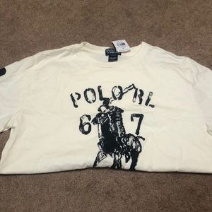 Brand new Ralph Lauren shirt sleeve Polo